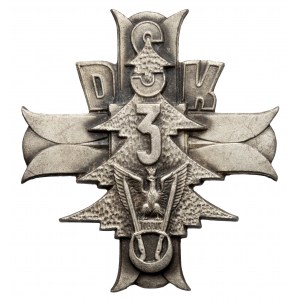 PSZnZ, Odznaka 3 DSK Dyw Strzelców Karpackich - w alpace