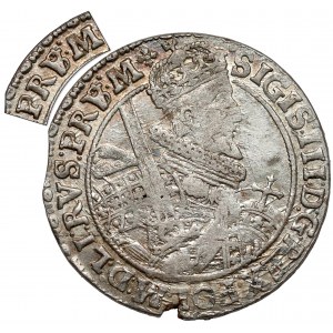 Zygmunt III Waza, Ort Bydgoszcz 1621 - PRS/V M - b.rzadki