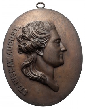 Medalion, Stanisław August (155x190mm)