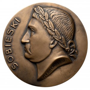 Medal (medalion) jednostronny, Sobieski (115mm)