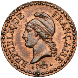 France, Centime 1851-A