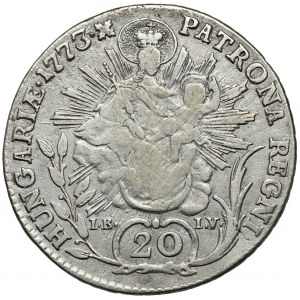 Austria, Maria Theresa, 20 kreuzer 1773 IB IV