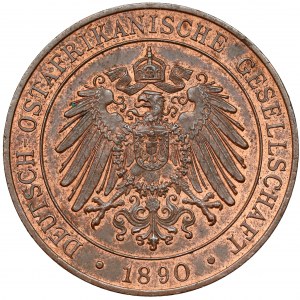 Niemiecka Afryka Wschodnia, Wilhelm II, Pesa 1890