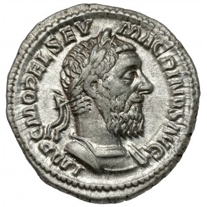 Macrinus (217-218 AD) AR Denarius, Rome