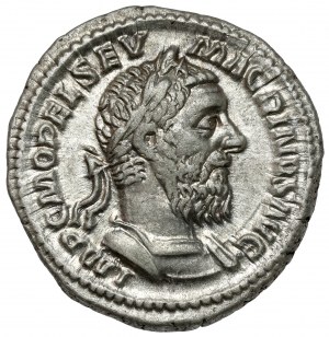 Macrinus (217-218 AD) AR Denarius, Rome