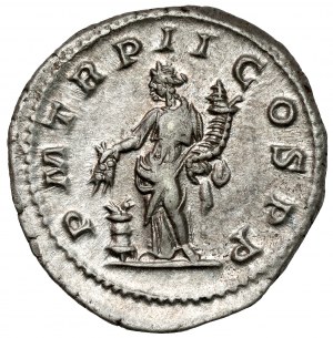 Macrinus (217-218 AD) AR Denarius, Rome