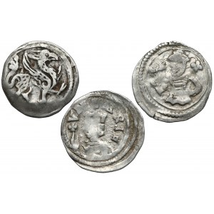 Hungary, lot of 3 denarii