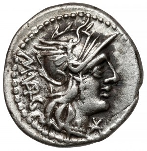 Roman Republic, M. Vargunteius (130 BC) AR Denarius