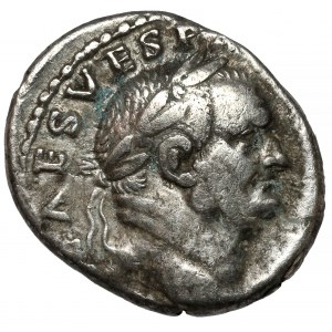 Vespasian (69-79 AD) AR Denarius, Rome