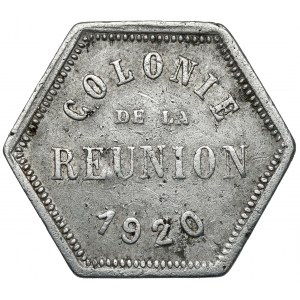 Réunion, 10 centimes 1920