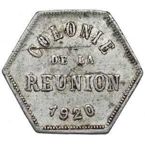 Réunion, 25 centimes 1920