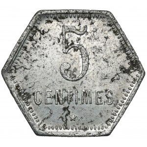Réunion, 5 centimes 1920