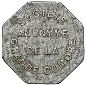 Comores, Société anonyme de la Grande Comore, 1 franc no date