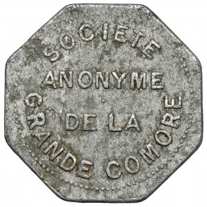 Komory, Société anonyme de la Grande Comore, 1 frank bez daty