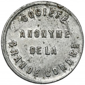 Komory, Société anonyme de la Grande Comore, 1/2 franka bez daty