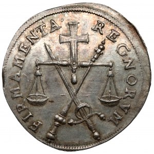 Austria, Ferdynand III, Żeton koronacyjny 1636 (ø23mm) - na Świętego Cesarza Rzymskiego
