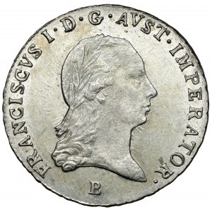 Austria, Franz I, 3 kreuzer 1820-B, Kremnitz