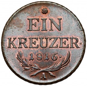 Austria, Franz I, Krezuer 1816-A, Vienna