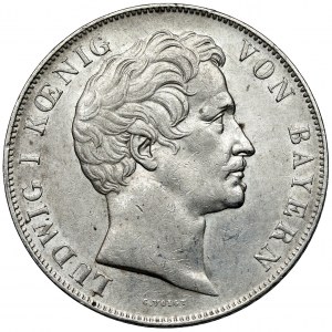 Bayern, Ludwig I, 2 Gulden 1845