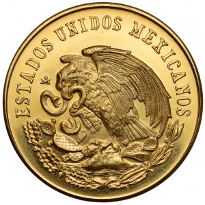Meksyk, Medal bez daty (1962) - Stulecie bitwy pod Puebla - ZŁOTO