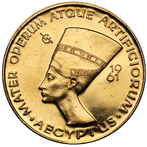 Egypt, Medal 1961 - 2 1/2 ducat no date - ZŁOTO