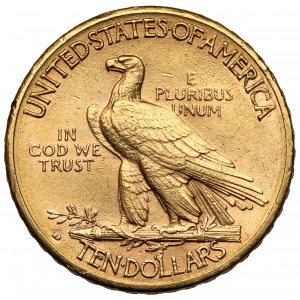 USA, 10 dolarów 1910 Indian head