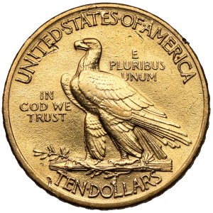 USA, 10 dollars 1908 Indian head