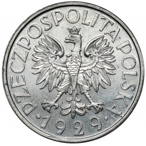 Próba ALUMINIUM 1 złoty 1929 (1953) - nakład 10 sztuk