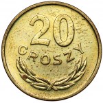 Próba MOSIĄDZ 20 groszy 1949 - BEZ napisu PRÓBA