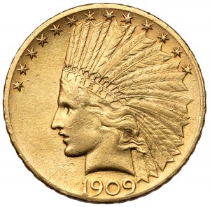 USA, 10 dollars 1909 