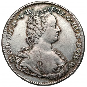 Austrian Netherlands, Maria Theresa, Ducaton Antwerp 1754