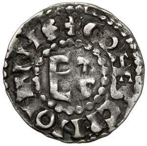 Francja, Maine, Herbert I (1015-1035) Denar