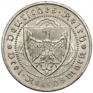 Weimar, 3 marki 1930-F, Stuttgart - Vogelweide