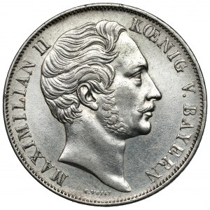 Bayern, Maximilian II, 2 Gulden 1852