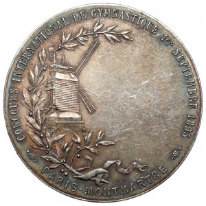 Francja, Medal 1895 - Concours International de Gymnastique