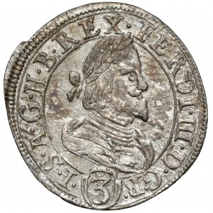 Austria, Ferdinand III, 3 kreuzer 1639, Graz