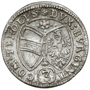 Austria, Ferdinand Karl, 3 kreuzer 1647, Tyrol