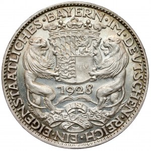 Bawaria, Medal 1928 - Niezależna Bawaria