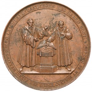 Deutschland, Sachsen, Medal 1830 - 300 Jahre Augsburger Bekenntnis