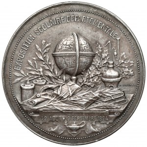 France, Medal 1894 - Exposition Scolaire Departementale