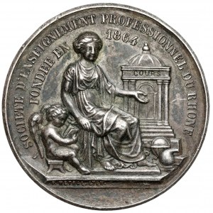 France, Medal 1903 - Societe d'Enseignement Professionnel du Rhone