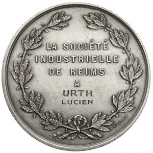 France, Medal - La Societe Industrielle de Reims
