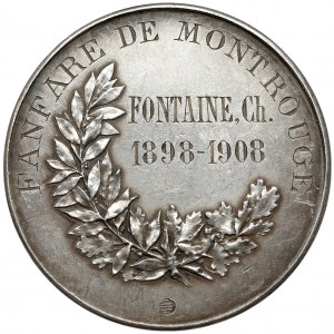 France, Medal 1908 - Fanfare de Montrouge