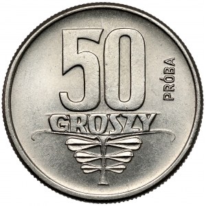 NIKIEL 50 groszy Muster 1958 - Farbband