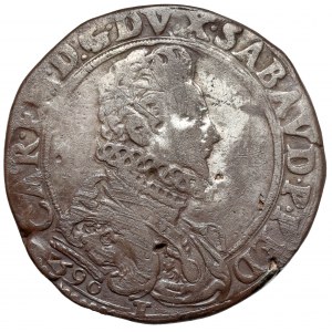 Italian States, Savoy, Carlo Emanuele I, Ducatone 1590 - rare!