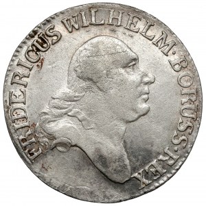 Prusy, Fryderyk Wilhelm II, 4 grosze 1797-E, Królewiec