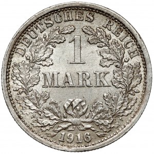 Preussen, 1 Mark 1916-F, Stuttgart