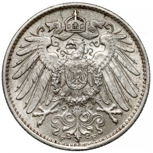 Prusy, 1 marka 1916-F, Stuttgart - rzadsza