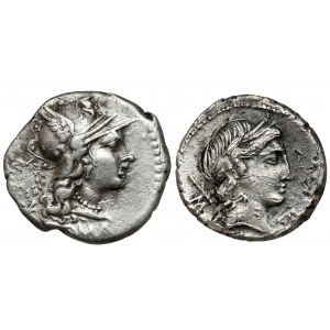 Roman Republic, lot of 2 denarii