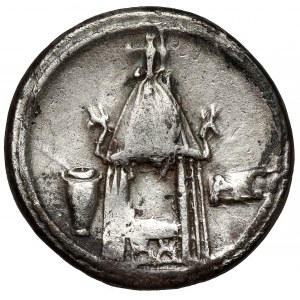 Republika, Q. Cassius Longinus (55 p.n.e.) Denar